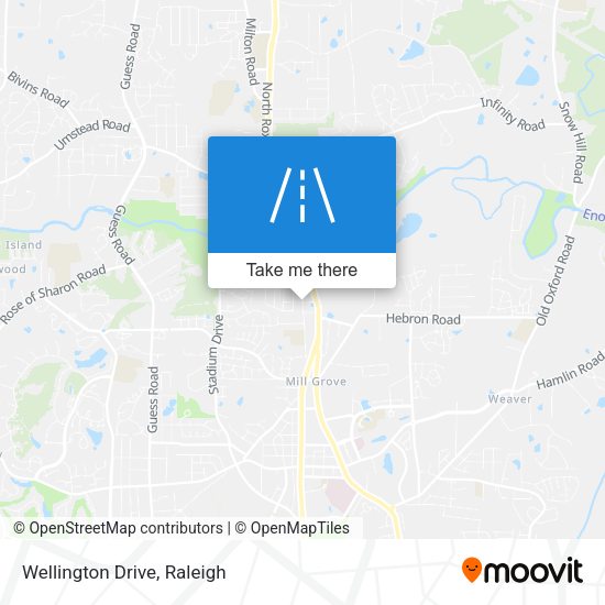 Mapa de Wellington Drive