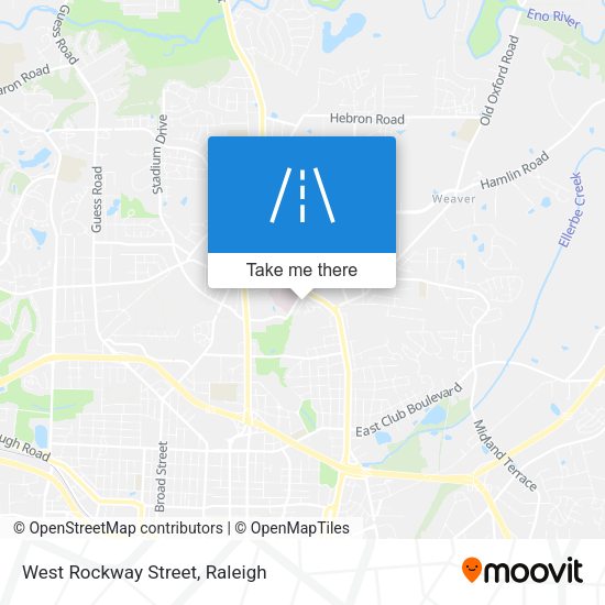 West Rockway Street map
