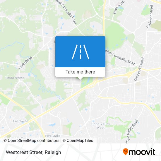 Mapa de Westcrest Street