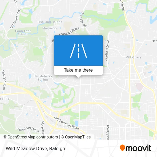 Wild Meadow Drive map