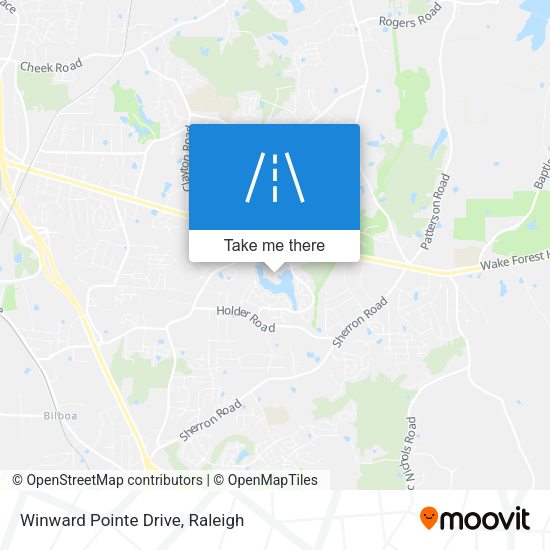 Winward Pointe Drive map