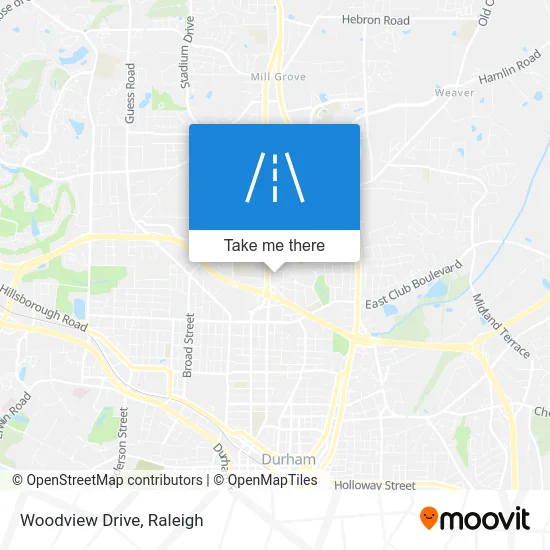 Woodview Drive map