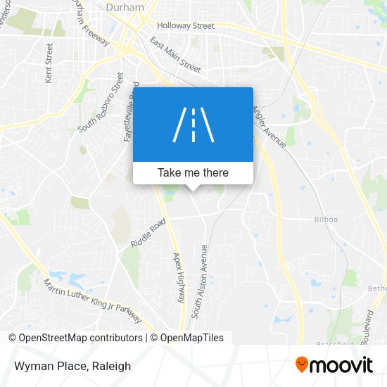 Mapa de Wyman Place