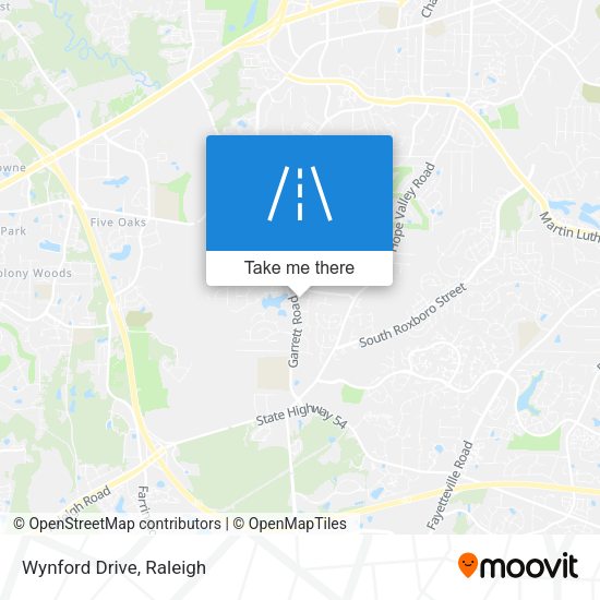 Wynford Drive map