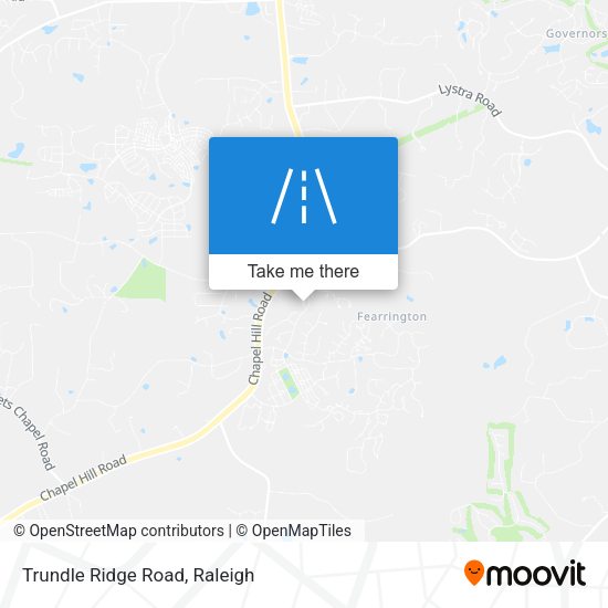 Mapa de Trundle Ridge Road