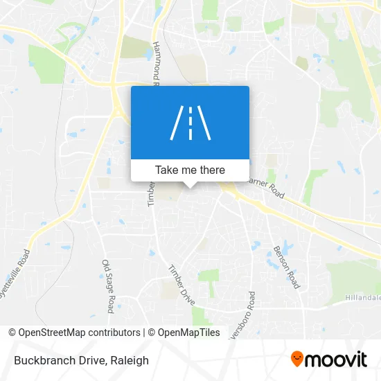 Buckbranch Drive map