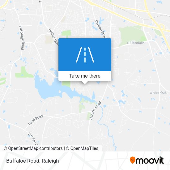 Buffaloe Road map