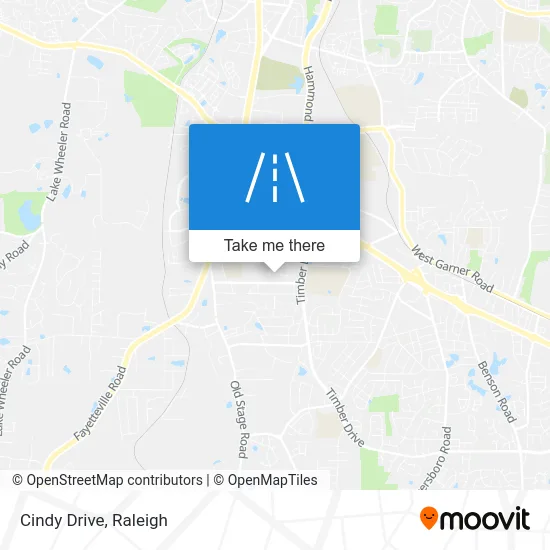 Cindy Drive map