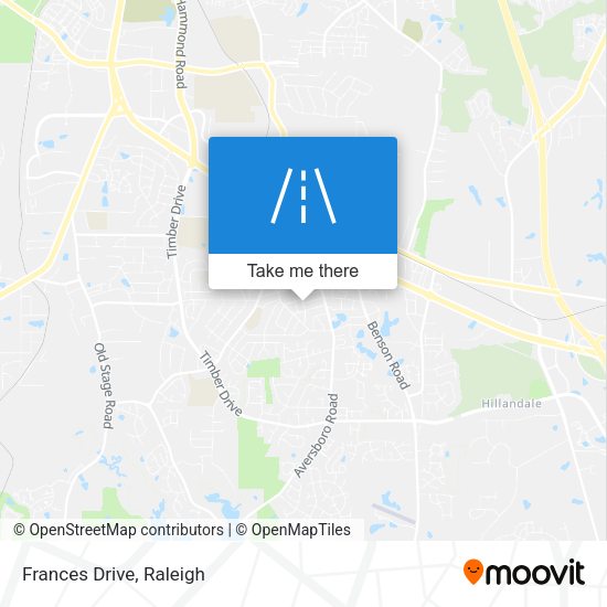 Mapa de Frances Drive