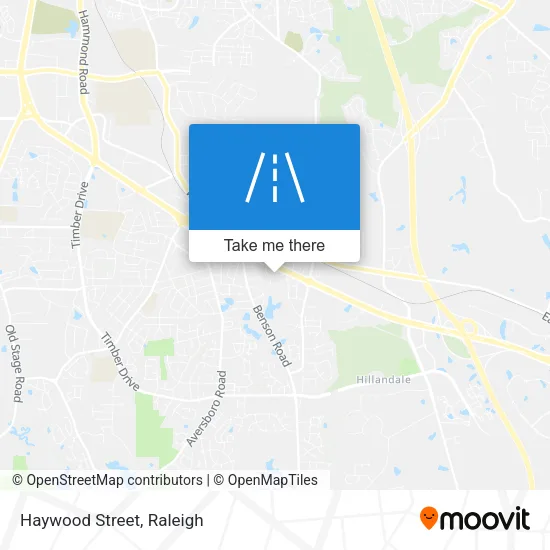 Mapa de Haywood Street
