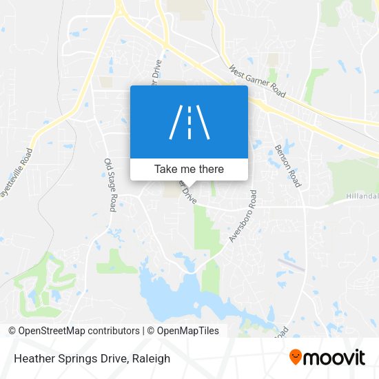 Mapa de Heather Springs Drive