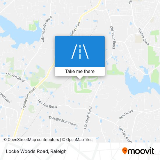 Mapa de Locke Woods Road