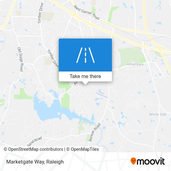 Mapa de Marketgate Way