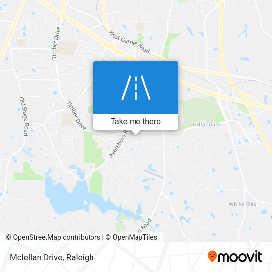 Mapa de Mclellan Drive