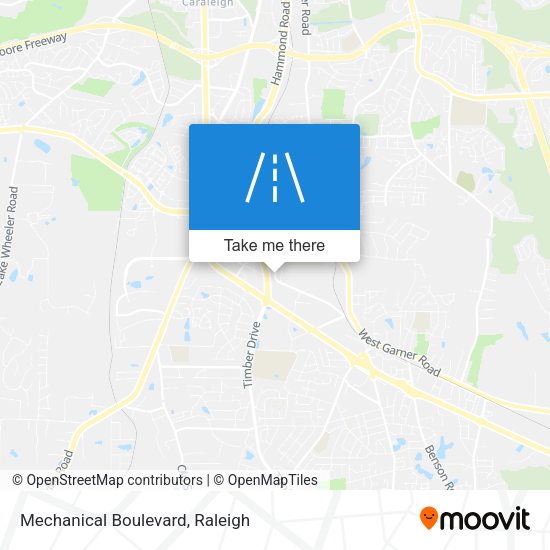 Mechanical Boulevard map