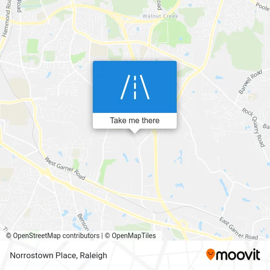 Norrostown Place map