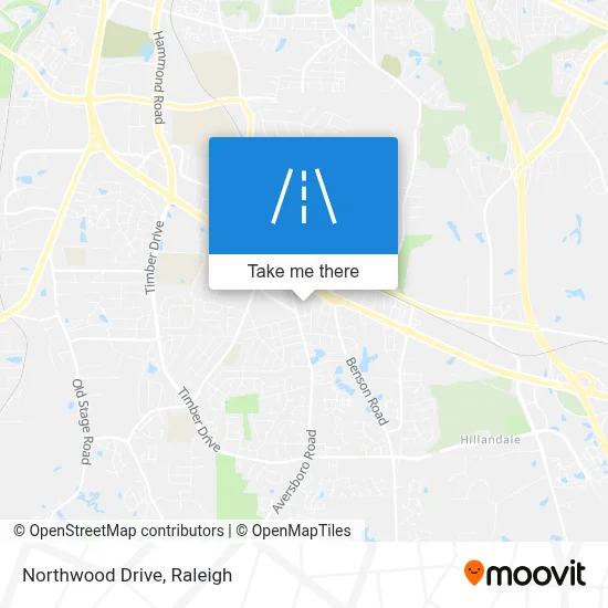 Northwood Drive map