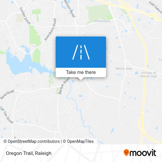 Mapa de Oregon Trail