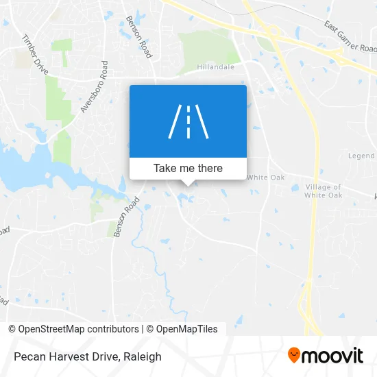 Pecan Harvest Drive map