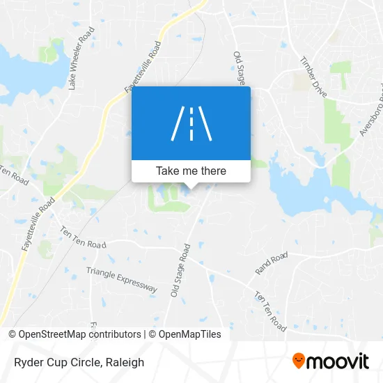Ryder Cup Circle map