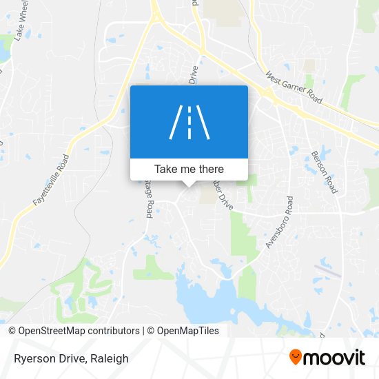 Mapa de Ryerson Drive