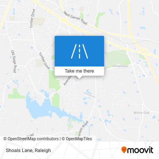 Mapa de Shoals Lane