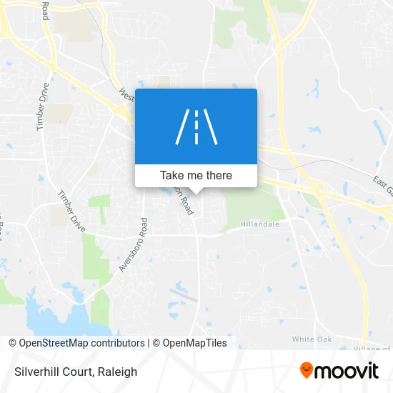 Silverhill Court map