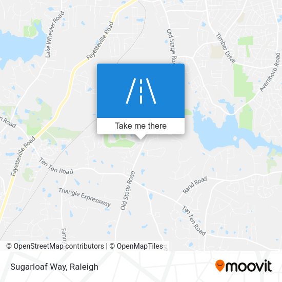Mapa de Sugarloaf Way