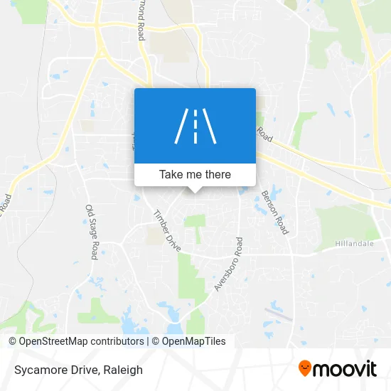 Sycamore Drive map