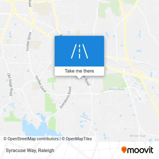 Syracuse Way map