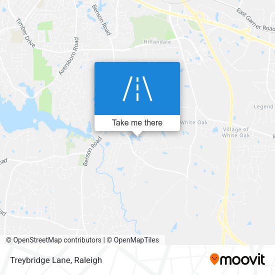 Mapa de Treybridge Lane