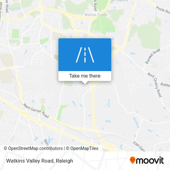 Watkins Valley Road map