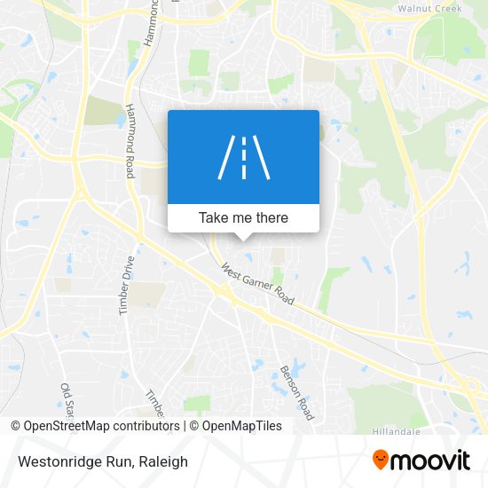 Mapa de Westonridge Run