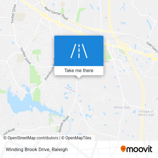 Mapa de Winding Brook Drive