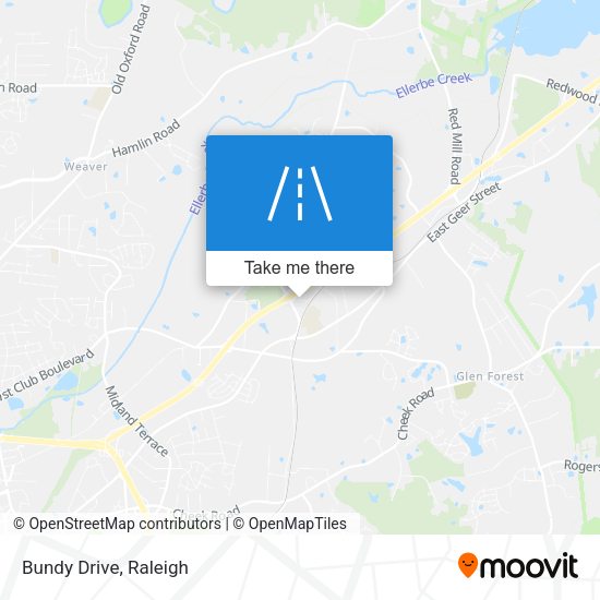 Mapa de Bundy Drive