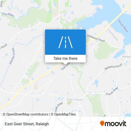 Mapa de East Geer Street