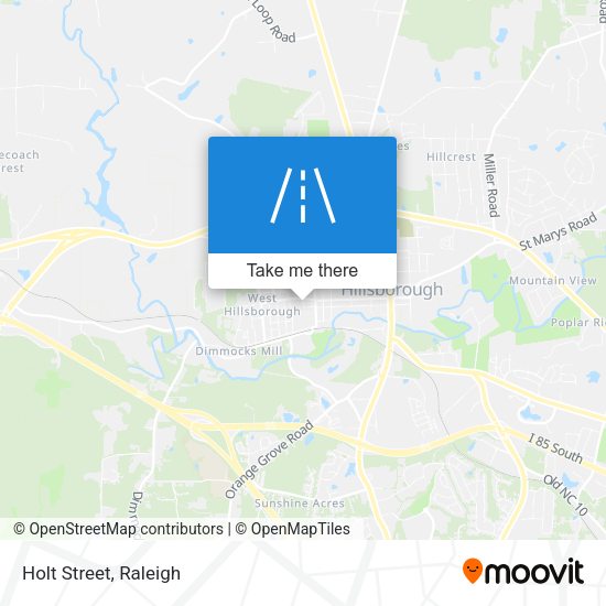 Mapa de Holt Street