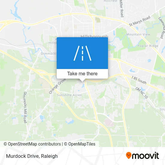 Murdock Drive map