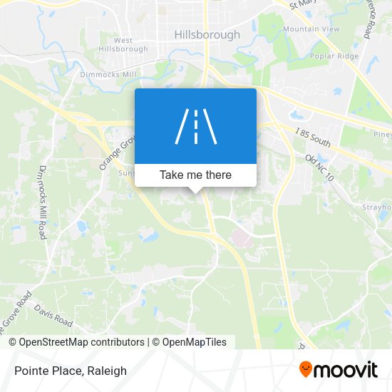 Mapa de Pointe Place