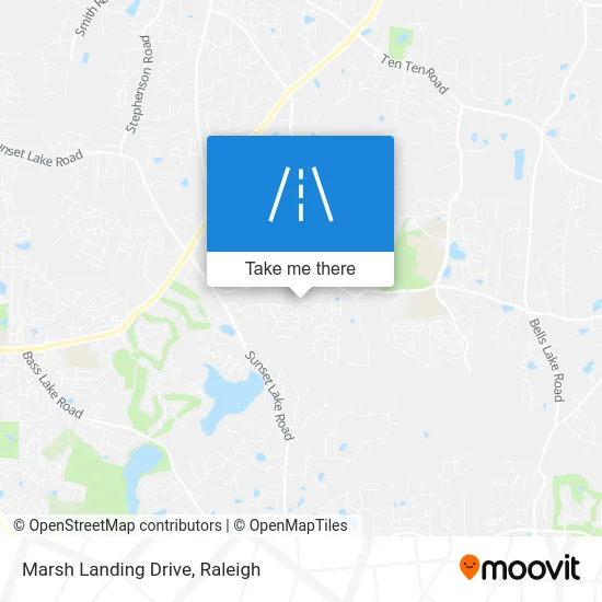 Marsh Landing Drive map
