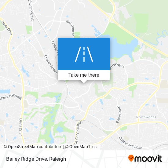 Bailey Ridge Drive map