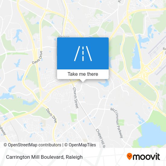Mapa de Carrington Mill Boulevard