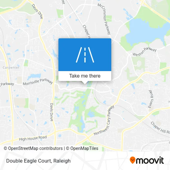 Double Eagle Court map