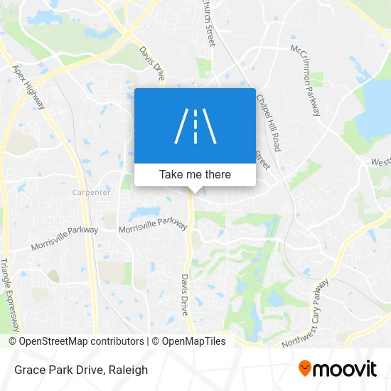 Grace Park Drive map