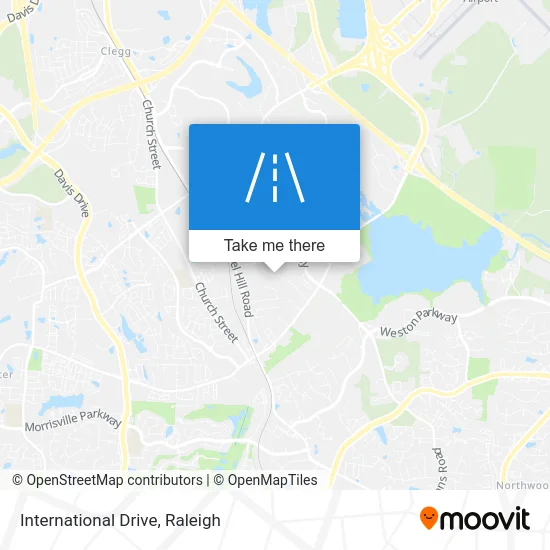 International Drive map