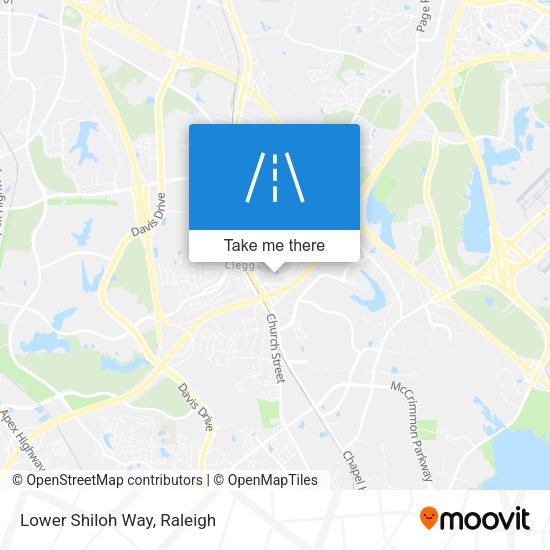 Mapa de Lower Shiloh Way