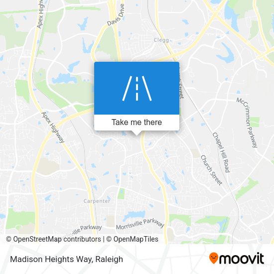 Mapa de Madison Heights Way