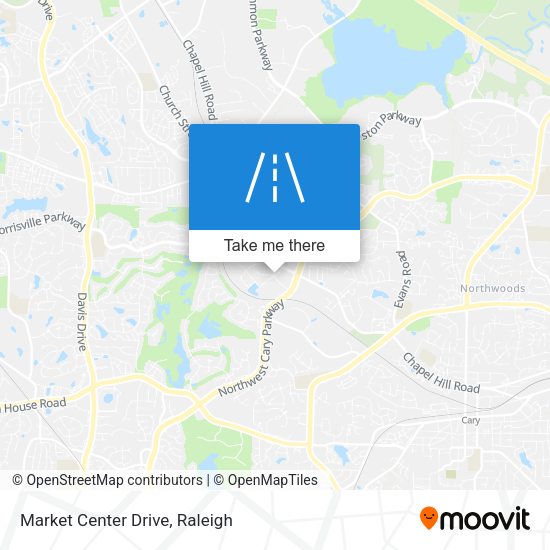 Market Center Drive map