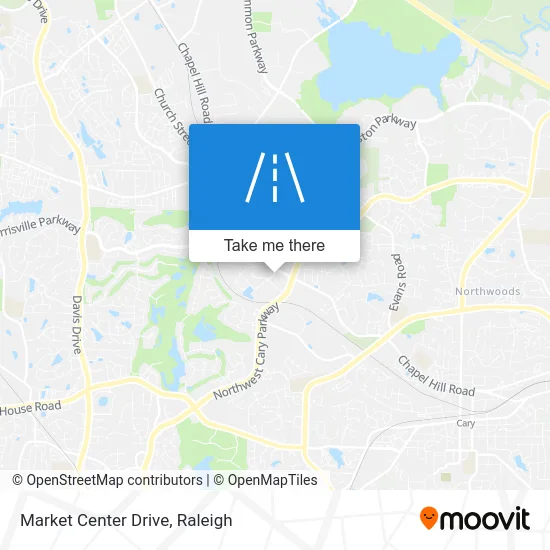 Market Center Drive map