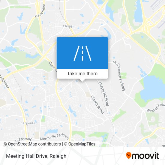 Mapa de Meeting Hall Drive